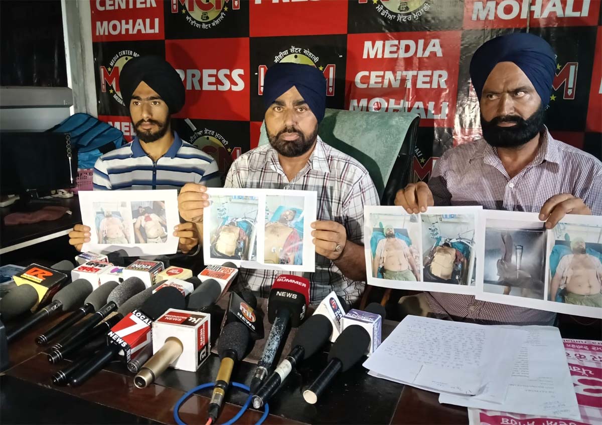 Chandigarh police employee stabbed in stomach over land dispute